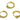 Huggie Hoop Wire Earring - Brass - Zircon - 18k Real Gold Plating - 3.3gr - MJ201855 - MinjuanRong