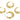 Push Back Stud Earring - Brass - Imitation Silver Stud - 18K Real Gold Plating - 7.4gr - MJ103013 - MinjuanRong