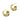 Push Back Stud Earring - brass - 316 stainless steel surgical stud - 18k Real Gold Plating - 9.04gr - MJ200821 - MinjuanRong