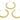 Push Back Stud Earring - Brass - Stainless steel stud - 18k Real Gold Plating - 12.2gr - MJ102146 - MinjuanRong
