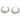 Push Back Stud Earring - Brass - Imitation Silver Stud - 18K Real White Gold Plating - 7.3gr - MJ103015 - MinjuanRong