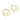 Hinged Back Earring - BRASS - 316 stainless STEEL STUD - 18K Real Gold Plating - 11.9gr - MJ101354 - MinjuanRong