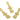 Push Back Stud Earring - BRASS - 316 STAINLESS STEEL STUD - 18K Real Gold Plating - 13.7gr - MJ101345 - MinjuanRong