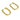 English Lock Earring - Brass - 18k Real Gold Plating - 6.5gr - MJ201732 - MinjuanRong