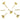 Push Back Stud Earring - Brass - 316 Surgical Stainless Steel - 18k Real Gold Plating - 2.74gr - MJ200832 - MinjuanRong