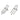 Push Back Stud Earring - Brass - Imitation Silver Stud - 18K Real White Gold Plating - 5.3gr - MJ103110 - MinjuanRong