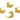 Push Back Stud Earring - Brass - Imitation Silver Stud - 18K Real Gold Plating - 13.9gr - MJ103105 - MinjuanRong