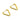 Huggie Hoop Wire Earring - Stainless Steel - 316 stainless steel stud - Gold Tone Vacuum Plating - 5.1gr. - MJ101120 - MinjuanRong