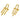 Push Back Stud Earring - Brass - Imitation Silver Stud - 18K Real Gold Plating - 5.3gr - MJ103108 - MinjuanRong