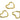 Huggie Hoop Wire Earring - Stainless Steel - 316 stainless steel stud - Gold Tone Vacuum Plating - 4.1gr - MJ101101 - MinjuanRong