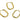 Huggie Hoop Wire Earring - Stainless Steel - 316 stainless steel stud - Gold Tone Vacuum Plating - 3.6gr. - MJ101103 - MinjuanRong