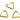 Huggie Hoop Wire Earring - Stainless Steel - 316 stainless steel stud - Gold Tone Vacuum Plating - 5.2gr - MJ101099 - MinjuanRong