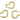Huggie Hoop Wire Earring - Stainless Steel - 316 stainless steel stud - Gold Tone Vacuum Plating - 6.7gr - MJ101098 - MinjuanRong
