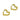 Huggie Hoop Wire Earring - Stainless Steel - 316 stainless steel stud - Gold Tone Vacuum Plating - 5.4gr. - MJ101129 - MinjuanRong