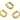 Huggie Hoop Wire Earring - Stainless Steel - 316 stainless steel stud - Gold Tone Vacuum Plating - 4.1gr. - MJ101121 - MinjuanRong