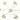 Push Back Stud Earring - Brass - Zircon - White Jade - 18K real gold plated brass - 3.1gr - MJ101066 - MinjuanRong