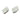 Push Back Stud Earring - Brass - 316 Stainless Steel Stud - 18K Real White Gold Plating - 11.7gr - MJ103948 - MinjuanRong