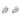 Push Back Stud Earring - Brass - Stainless Steel Stud - 18K Real White Gold Plating - 3.7gr - MJ102974 - MinjuanRong