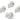 Push Back Stud Earring - Brass - Stainless Steel Stud - 18K Real White Gold Plating - 3.7gr - MJ102974 - MinjuanRong
