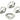 Push Back Stud Earring - Brass - 316 Stainless Steel Stud - 18K Real White Gold Plating - 12.9gr - MJ103906 - MinjuanRong