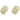 Push Back Stud Earring - Brass - Imitation Silver Stud - Imitation Pearls - Opal Stone - Enamel - 18K Real Gold Plating - 5.3gr - MJ102983 - MinjuanRong