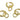 Huggie Hoop Wire Earring - Brass - 18k Real Gold Plating - 15.6gr - MJ201759 - MinjuanRong