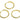 Huggie Hoop Wire Earring - Brass - 18K Real gold plating - 6.7gr - MJ102076 - MinjuanRong