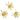 Push Back Stud Earring - BRASS - 316 Surgical Stainless Steel - 18k Real Gold Plating - 6.84gr - MJ200816 - MinjuanRong