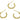Push Back Stud Earring - BRASS - 316 Surgical Stainless Steel - 18k Real Gold Plating - 3.54gr - MJ200834 - MinjuanRong