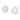 Push Back Stud Earring - Imitation Silver Stud - Brass - Sea Shell - 18K Real White Gold Plating - 2.6gr - MJ102980 - MinjuanRong