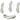 Push Back Stud Earring - Brass - 316 Stainless Steel Stud - 18K Real White Gold Plating - 5.7gr - MJ103930 - MinjuanRong
