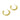 Push Back Stud Earring - BRASS - STEEL STUD - 18K Real Gold Plating - 9.2gr - MJ101288 - MinjuanRong
