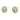 Push Back Stud Earring - Brass - Cubic Zircon - Enamel - Brass Stud - 18K Real Gold Plating - 3.1gr - MJ102973 - MinjuanRong