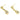 Push Back Stud Earring - Brass - Imitation Silver Stud - Cubic Zircon - 18K Real Gold Plating - 3.2gr - MJ102876 - MinjuanRong
