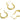 Push Back Stud Earring - brass - 925 silver needle - 18k Real Gold Plating - 5.2gr - MJ200956 - MinjuanRong