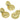 Push Back Stud Earring - Brass - 316 stainless steel stud - 18k Real Gold Plating - 8.65gr - MJ200891 - MinjuanRong