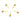 Push Back Stud Earring - Brass - Cubic Zircon - imitation silver stud - 18K Real Gold Plating - 0.5gr - MJ103172 - MinjuanRong