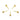 Push Back Stud Earring - Brass - Cubic Zircon - 316 stainless steel stud - 18K Real Gold Plating - 0.4gr - MJ103171 - MinjuanRong