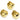 Huggie Hoop Wire Earring - Brass - 18k Real Gold Plating - 13.7gr - MJ200524 - MinjuanRong