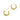 Push Back Stud Earring - Brass - Imitation silver needle - 18k Real Gold Plating - 5.35gr - MJ201235 - MinjuanRong