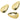 Push Back Stud Earring - Brass - 316 Stainless Steel Stud - 18K Real Gold Plating - 11.5gr - MJ103937 - MinjuanRong
