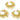 Hinged Back Earring - Brass - 18k Real Gold Plating - 7.74gr - MJ201245 - MinjuanRong