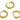 Huggie Hoop Wire Earring - Brass - Zircon - 18k Real Gold Plating - 3.5gr - MJ201434 - MinjuanRong