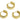 Huggie Hoop Wire Earring - Brass - 18k Real Gold Plating - 4.5gr - MJ201248 - MinjuanRong