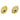 Push Back Stud Earring - Brass - Imitation Silver - 18K Real Gold Plating - 10.9gr - MJ103980 - MinjuanRong