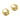 Hinged Back Earring - Brass - Stainless Steel Stud - 18k Real Gold Plating - 11.86gr. - MJ201280 - MinjuanRong