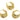Hinged Back Earring - Brass - Stainless Steel Stud - 18k Real Gold Plating - 11.86gr. - MJ201280 - MinjuanRong