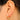 Huggie Hoop Wire Earring - Brass - 18k real gold plated brass - 6gr - MJ200408 - MinjuanRong