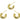 Push Back Stud Earring - brass - 316 stainless steel stud - 18k Real Gold Plating - 6.97gr - MJ200958 - MinjuanRong