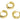 Huggie Hoop Wire Earring - Brass - Zircon - 18k Real Gold Plating - 5.75gr - MJ201275 - MinjuanRong